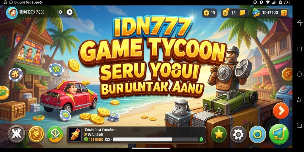 Tampilan gameplay seru dan inovatif dalam IDN777.