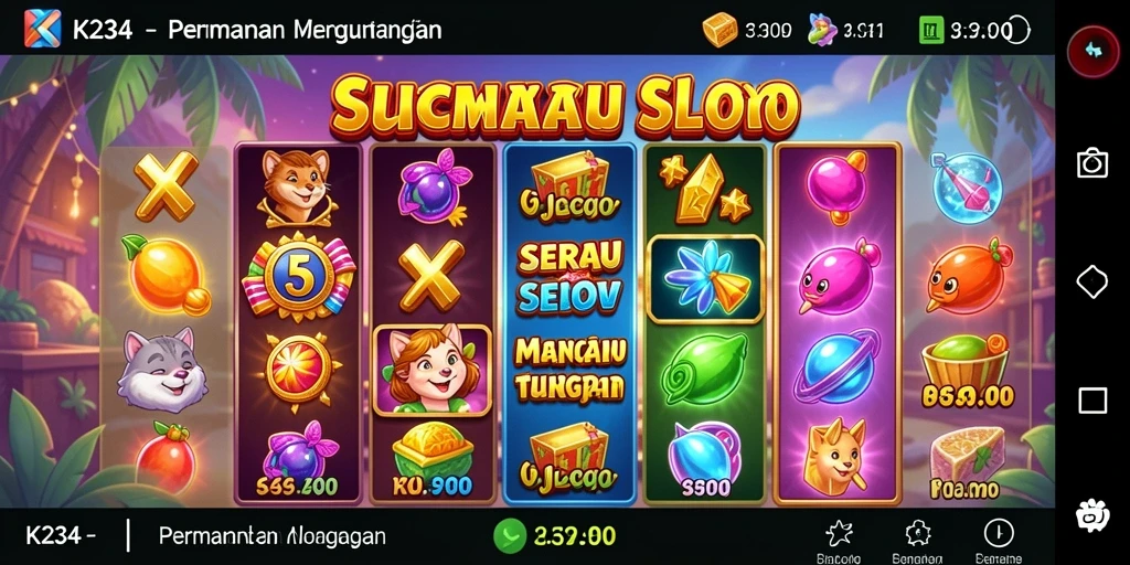 Tampilan gameplay K234 yang seru dan menarik.